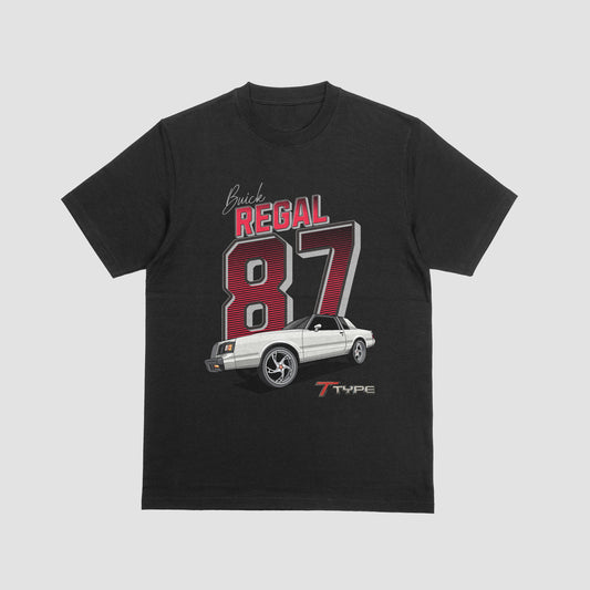 '87 Buick Regal T-Type Classic Graphic Tee - Retro Legends Series